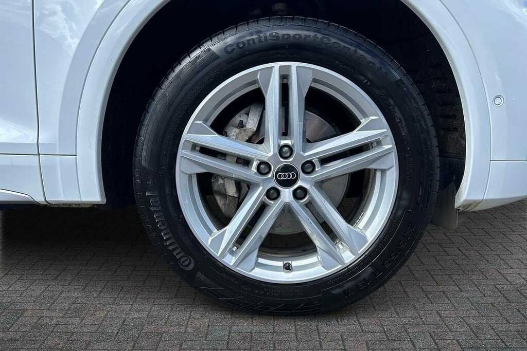 Audi Q5 40 Tdi Quattro S Line S Tronic VO74GNN White #5