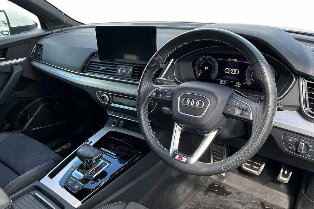 Audi Q5 40 Tdi Quattro S Line S Tronic VO74GNN White #6