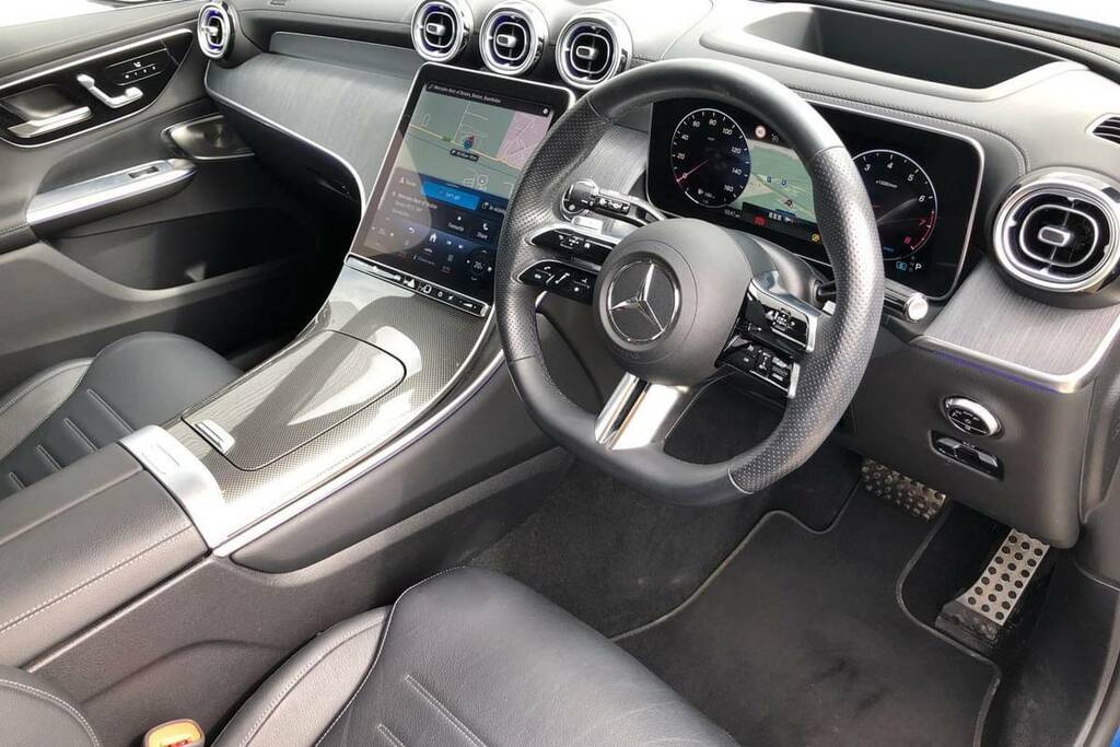 Mercedes-Benz GLC Class 300 4Matic Amg Line Premium Plus 9G-tronic FA23LHO Blue #4