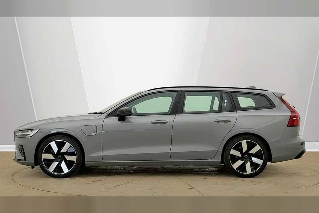 Volvo V60 2.0 T6 350 Phev Plus Dark Awd RJ25GYS Grey #4