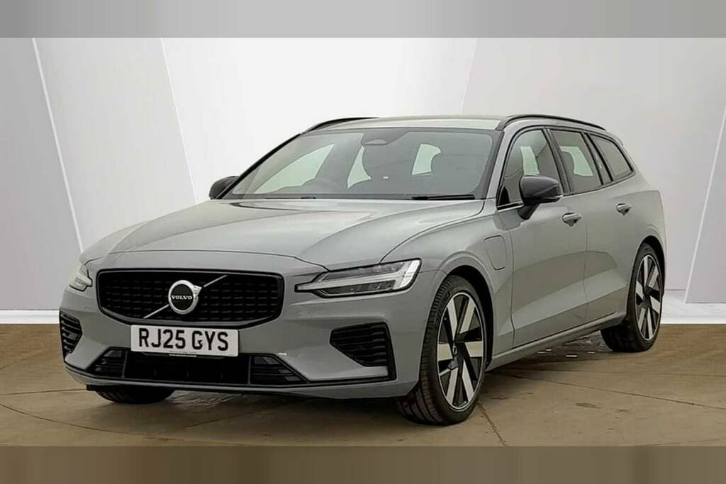 Volvo V60 2.0 T6 350 Phev Plus Dark Awd RJ25GYS Grey #5