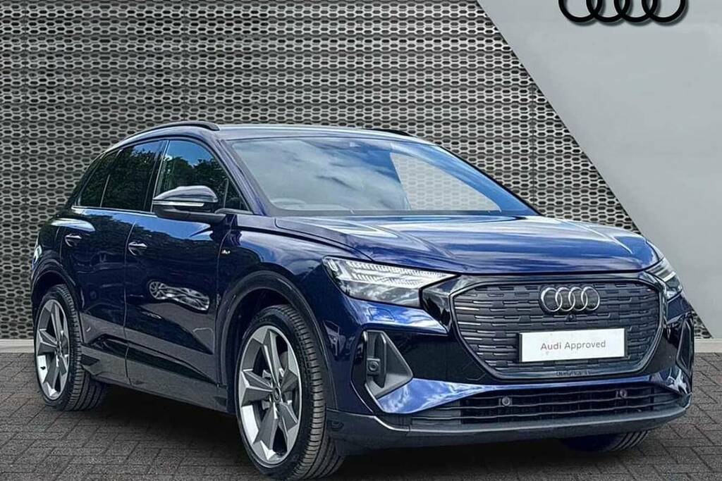 Audi Q4 E Tron 210Kw 45 82Kwh Black Edition Blue