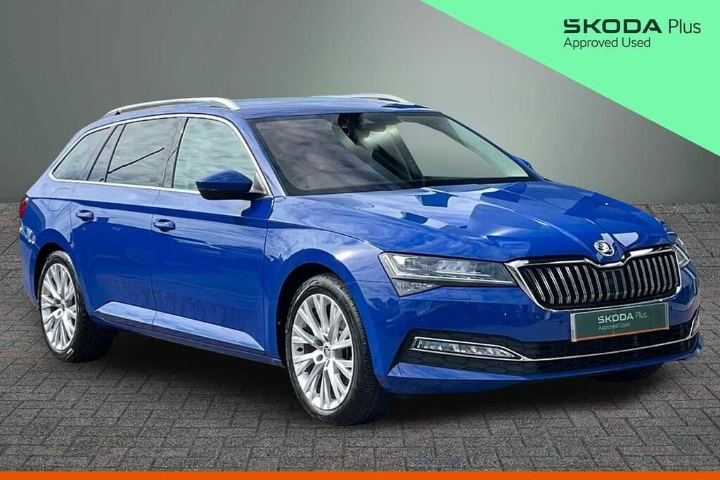 Skoda Superb 2.0 Tdi Cr Se L Dsg Blue
