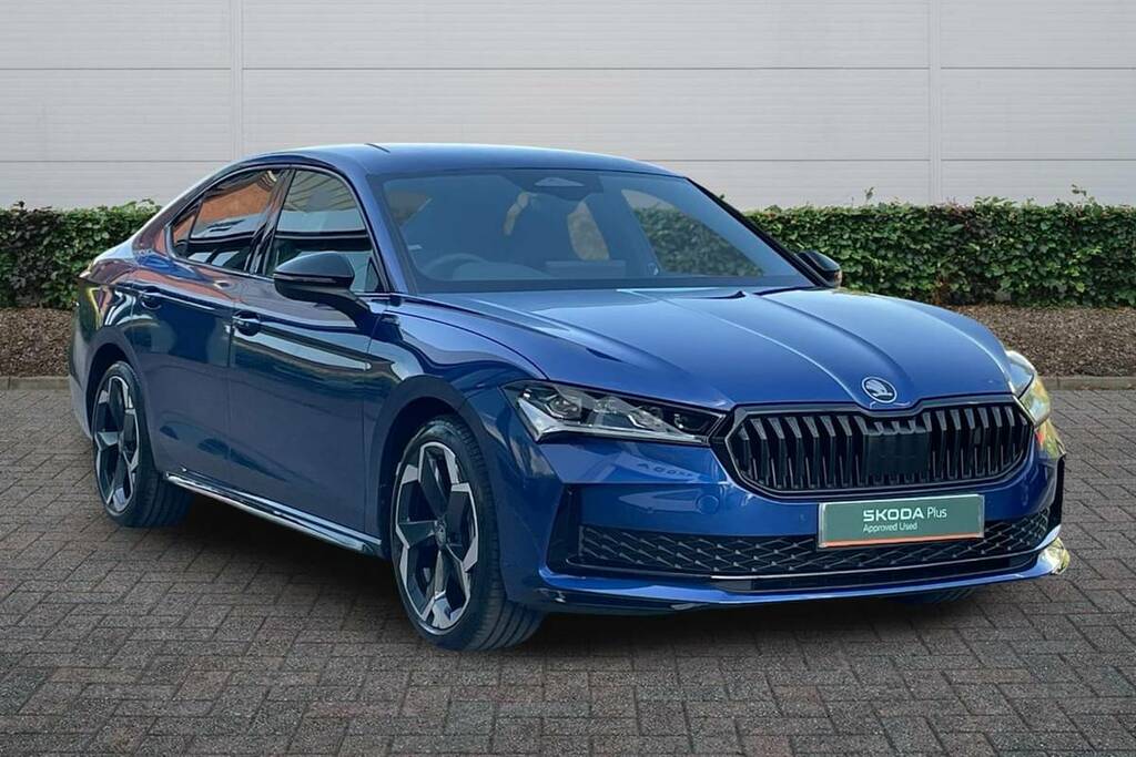 Skoda Superb 2.0 Tdi Sportline Dsg Blue