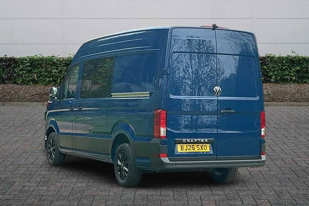 Volkswagen Crafter 2.0 Tdi 140Ps Commerce High Roof Van BJ26SXO Blue #3