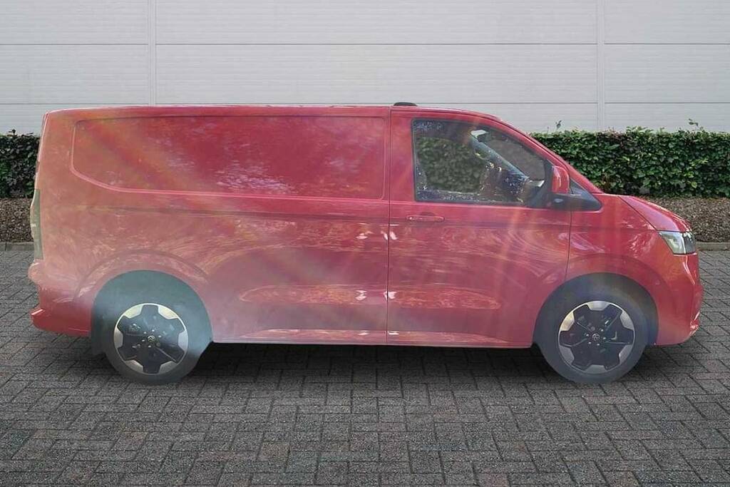 Volkswagen Transporter 2.0 Tdi 150 Commerce Pro Van 4Motion BJ26OPY Red #4