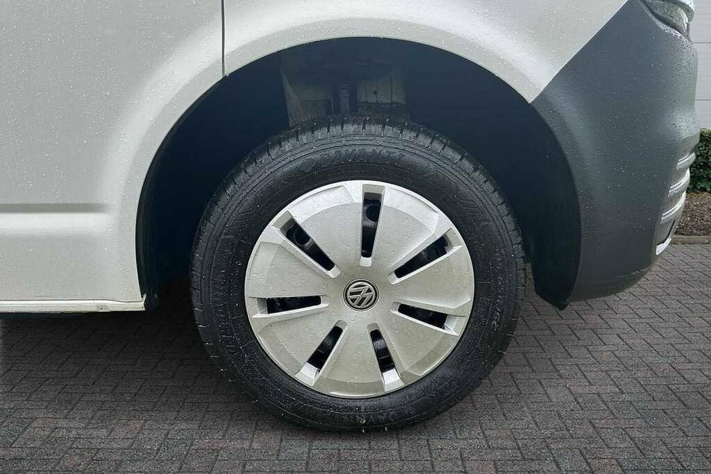 Volkswagen Transporter 2.0 Tdi 110 Startline Van BK22YPY White #5