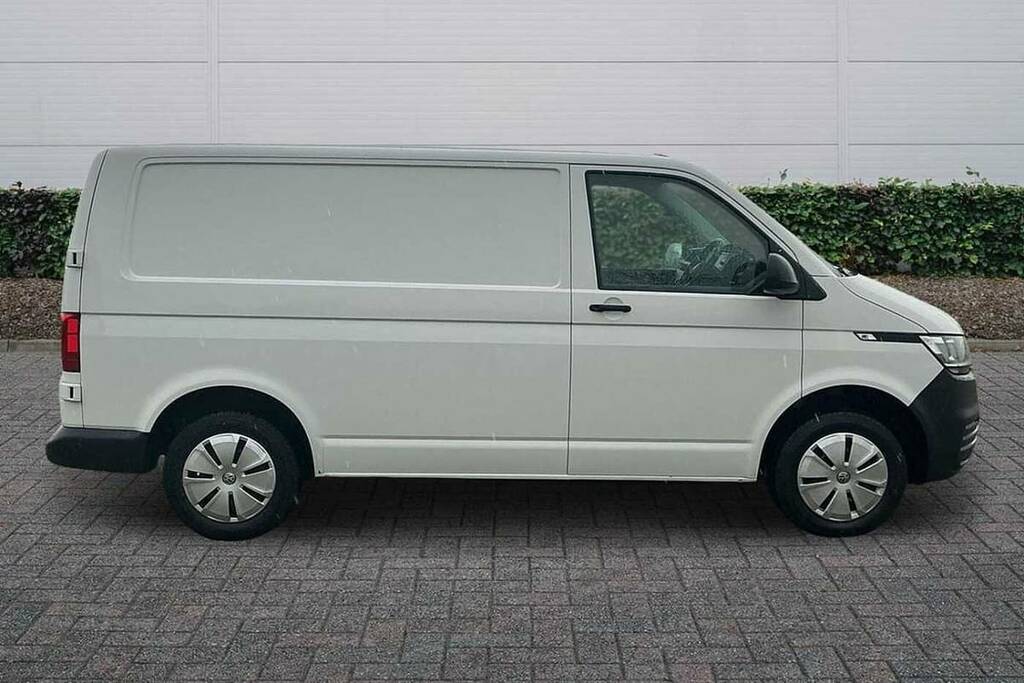 Volkswagen Transporter 2.0 Tdi 110 Startline Van BK22YPY White #4