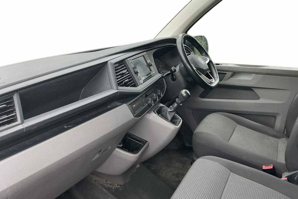 Volkswagen Transporter 2.0 Tdi 110 Startline Van BK22YPY White #2