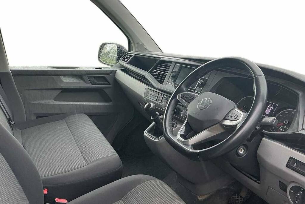 Volkswagen Transporter 2.0 Tdi 110 Startline Van BK22YPY White #6