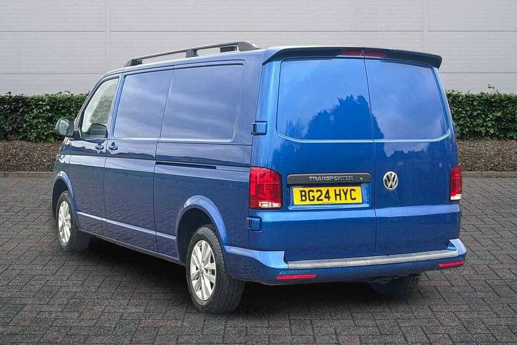 Volkswagen Transporter 2.0 Tdi 150 Highline Van BG24HYC Blue #3