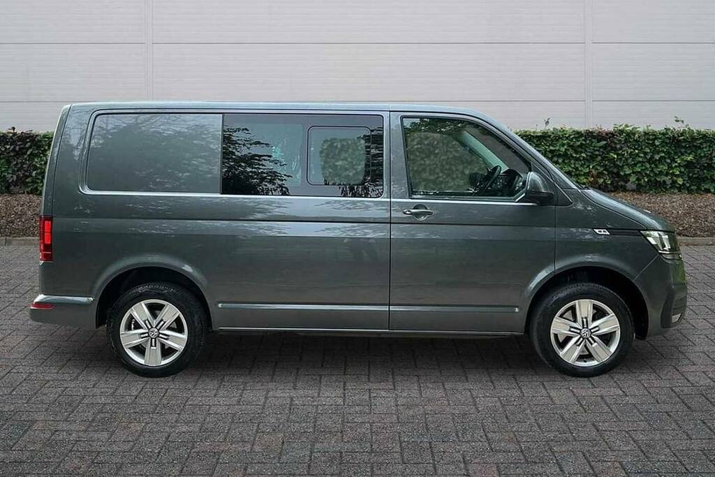 Volkswagen Transporter 2.0 Tdi 150 Highline Kombi Van BK73XCB Grey #4