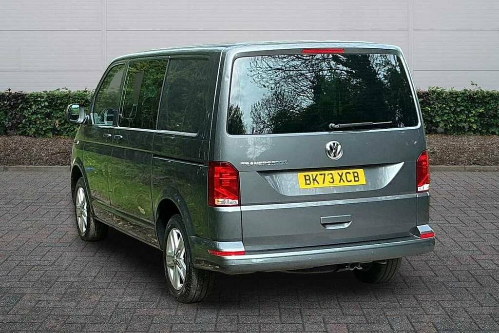 Volkswagen Transporter 2.0 Tdi 150 Highline Kombi Van BK73XCB Grey #3