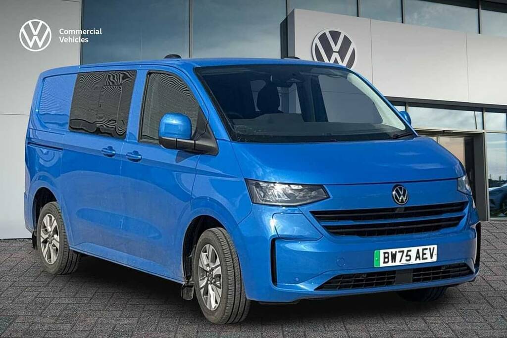 Volkswagen E-Transporter 160Kw 65Kwh Commerce Pro Kombi Van Blue