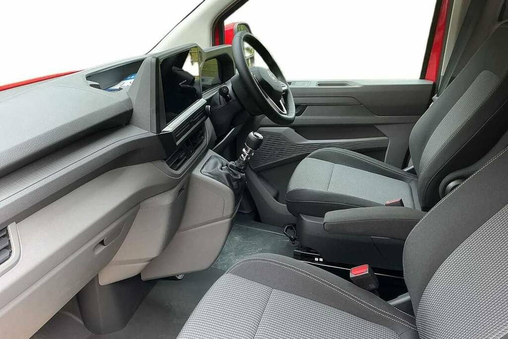 Volkswagen Transporter 2.0 Tdi 110 Commerce Plus Kombi Van BG26OKC Red #2