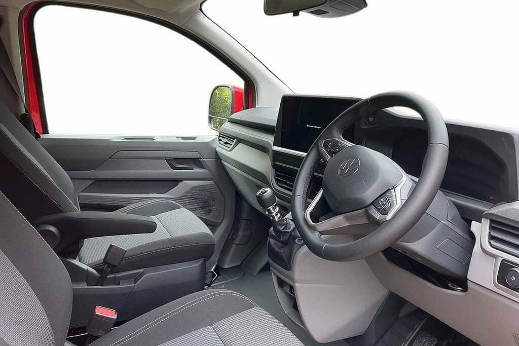 Volkswagen Transporter 2.0 Tdi 110 Commerce Plus Kombi Van BG26OKC Red #6