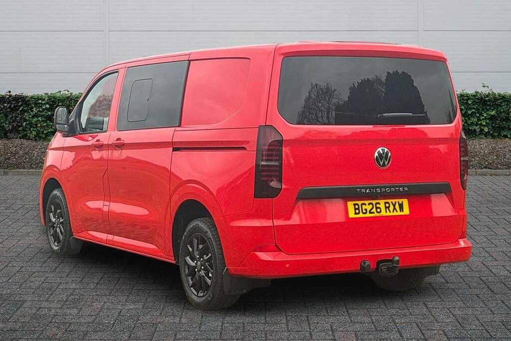 Volkswagen Transporter 2.0 Tdi 170 Commerce Pro Kombi Van BG26RXW Red #3
