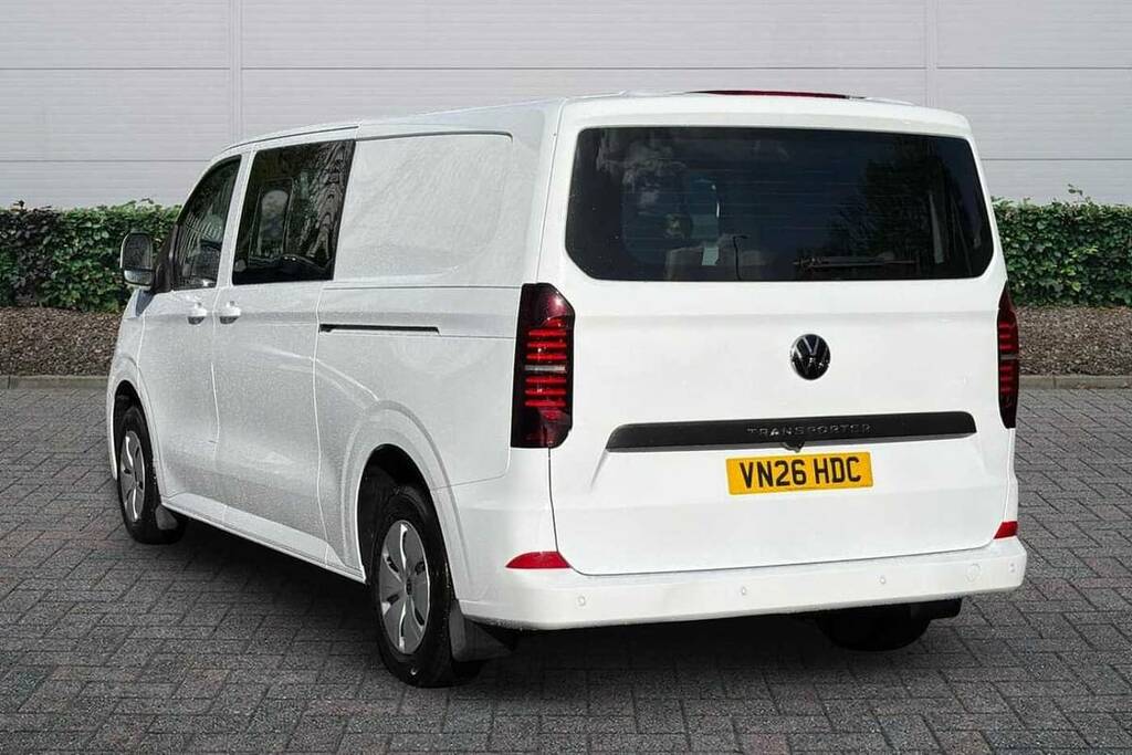 Volkswagen Transporter 2.0 Tdi 110 Commerce Plus Kombi Van VN26HDC White #3