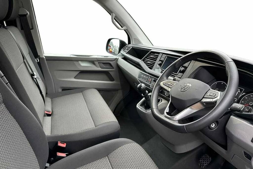 Volkswagen Transporter 2.0 Tdi 150 Highline Van VU74EOE Black #6