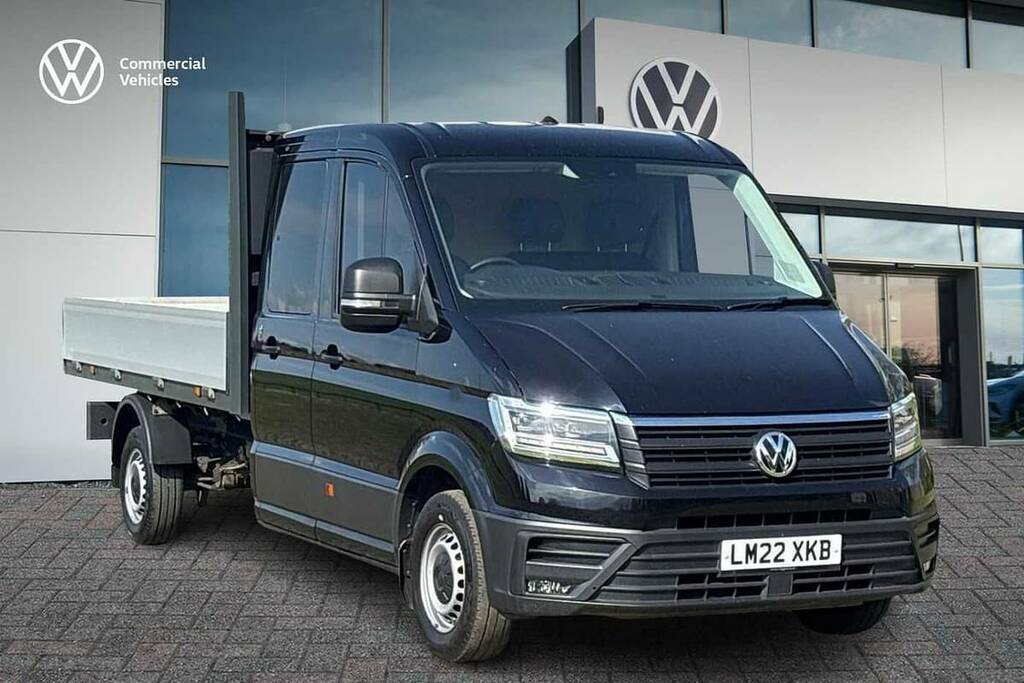 Volkswagen Crafter 2.0 Tdi 140Ps Startline Etg Dropside Dcab Black