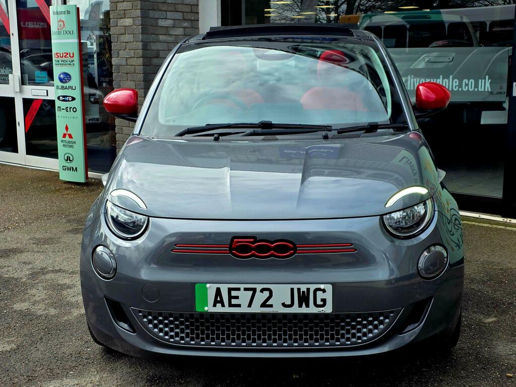 Fiat 500E C 42Kwh Red Grey #3