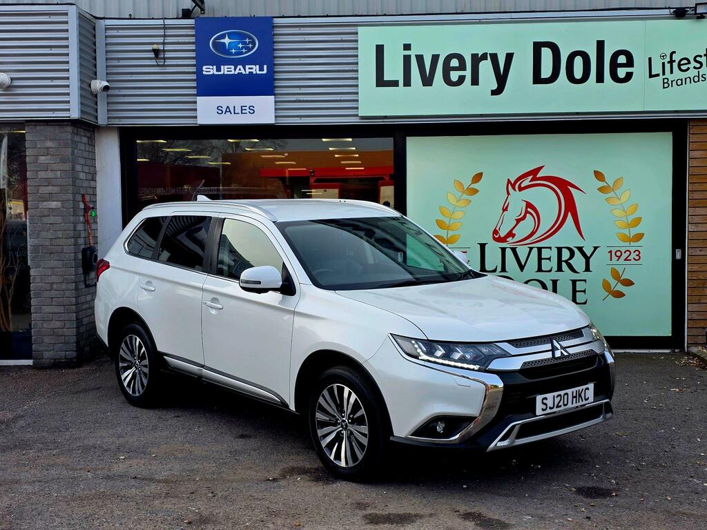 Mitsubishi Outlander 2.0 Mivec Exceed Cvt 4Wd Euro 6 Ss White