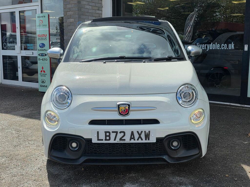 Abarth 595 1.4 T-jet Turismo Cabrio Euro 6 White #4