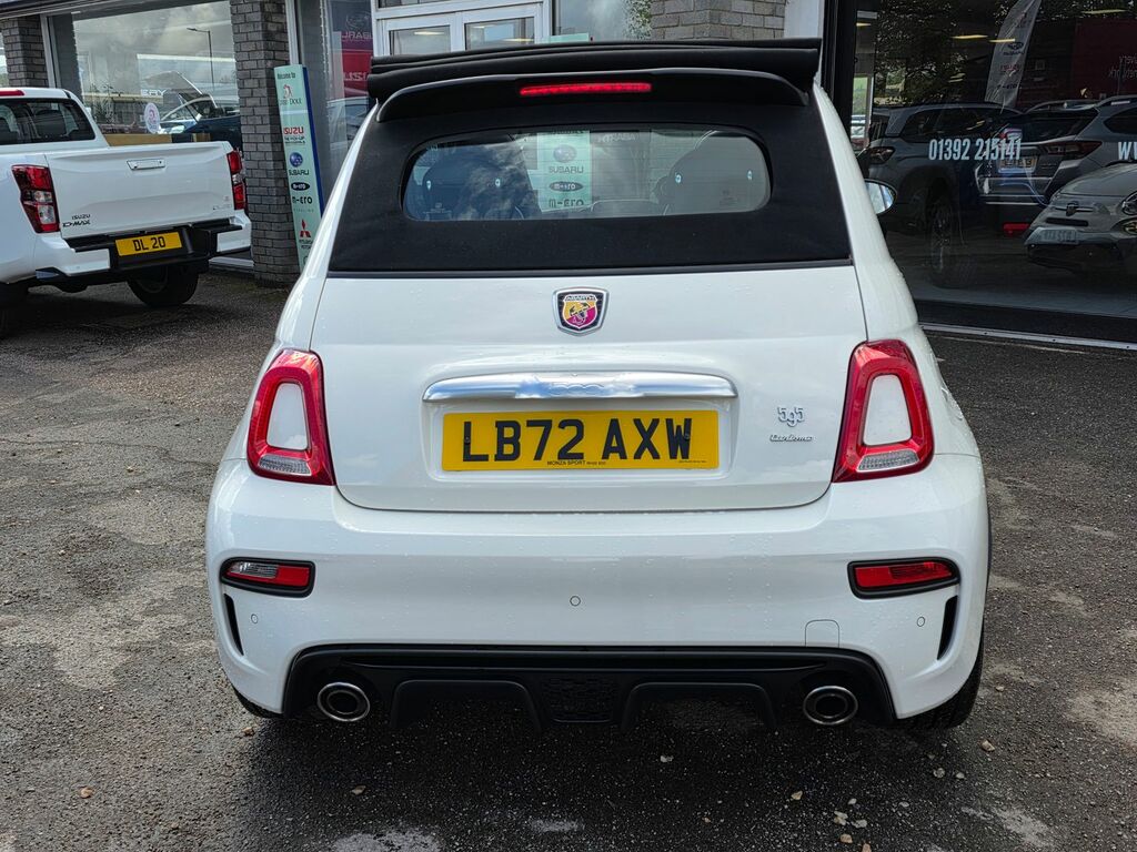 Abarth 595 1.4 T-jet Turismo Cabrio Euro 6 White #6