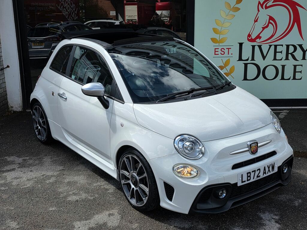 Abarth 595 1.4 T-jet Turismo Cabrio Euro 6 White #3