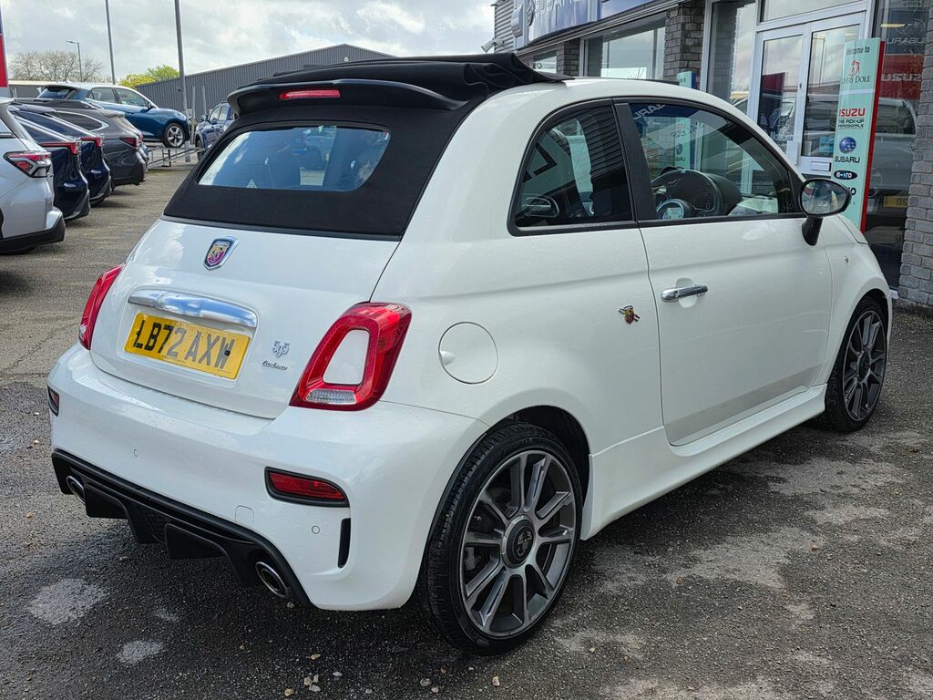 Abarth 595 1.4 T-jet Turismo Cabrio Euro 6 White #5
