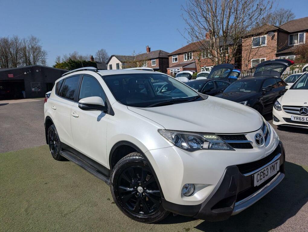 Toyota Rav 4 Suv 2.2 D-cat Invincible 4Wd Euro 5 2013 CE63YMT White #4