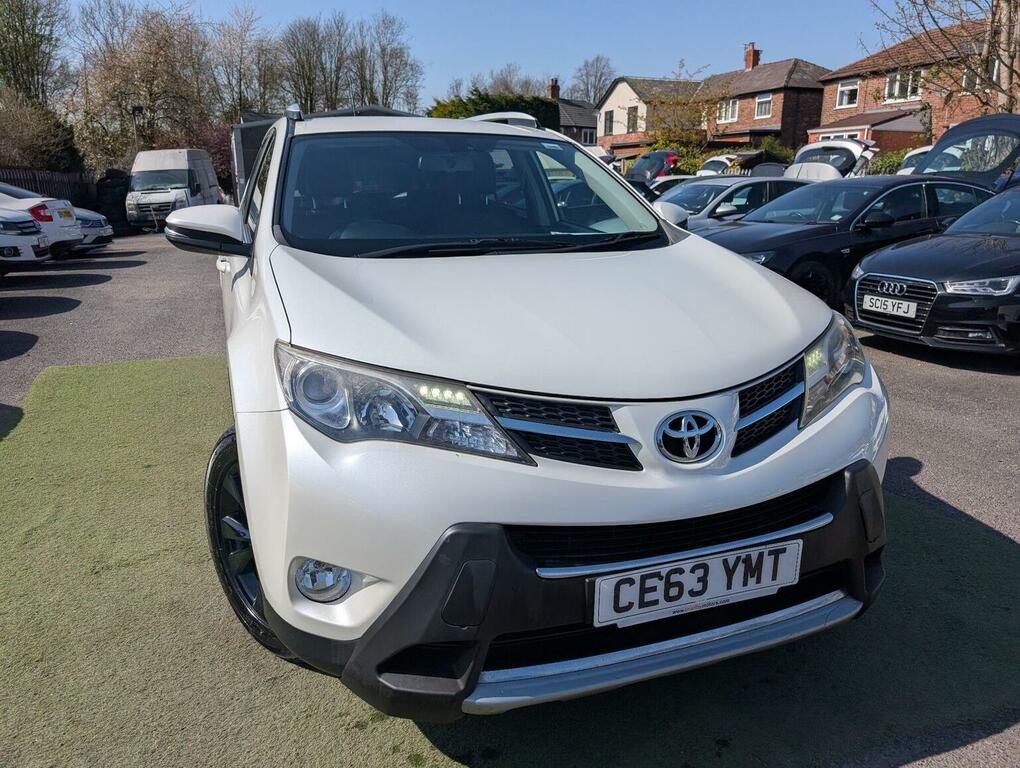 Toyota Rav 4 Suv 2.2 D-cat Invincible 4Wd Euro 5 2013 CE63YMT White #6