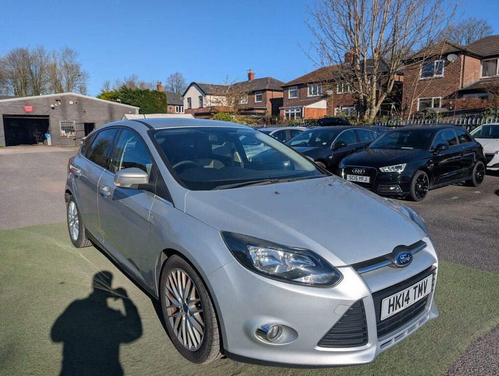 Ford Focus Hatchback 1.6 Tdci Zetec Navigator Euro 5 Ss HK14TMV Silver #6