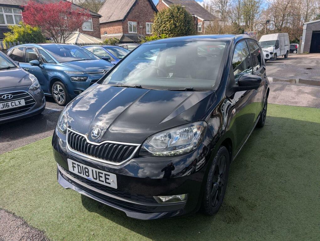 Skoda Citigo Hatchback 1.0 Mpi Colour Edition Euro 6 2018 FD18UEE Black #6