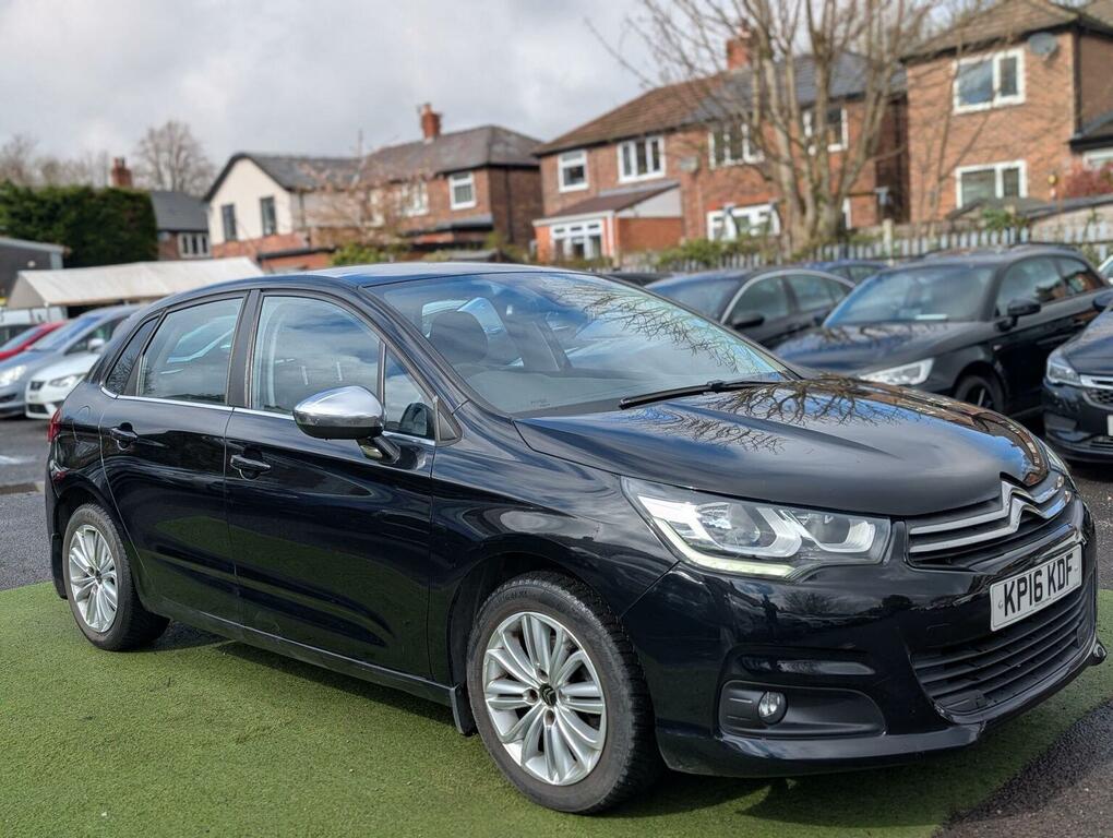Citroen C4 Hatchback 1.6 Bluehdi Flair Euro 6 Ss 2016 Black