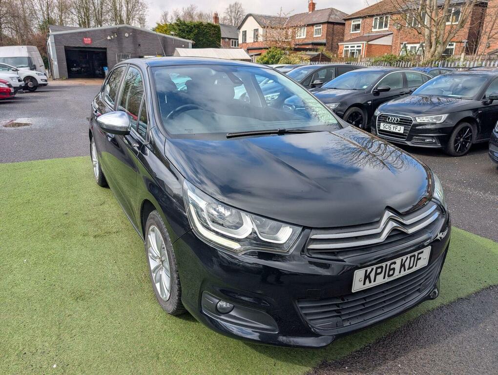 Citroen C4 Hatchback 1.6 Bluehdi Flair Euro 6 Ss 2016 Black #6