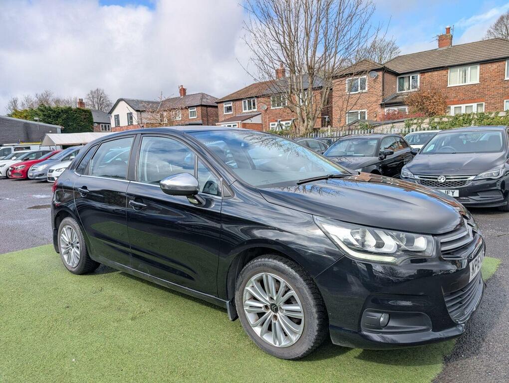 Citroen C4 Hatchback 1.6 Bluehdi Flair Euro 6 Ss 2016 Black #4
