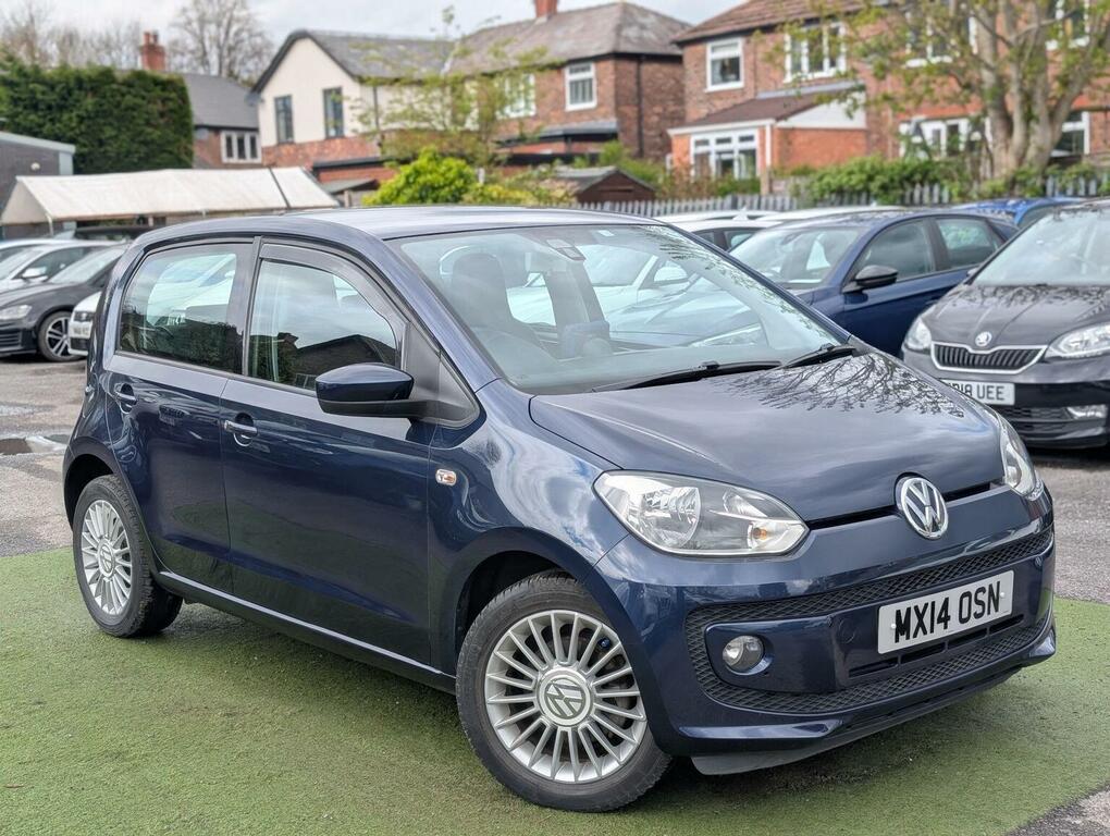 Volkswagen Up Hatchback White #1