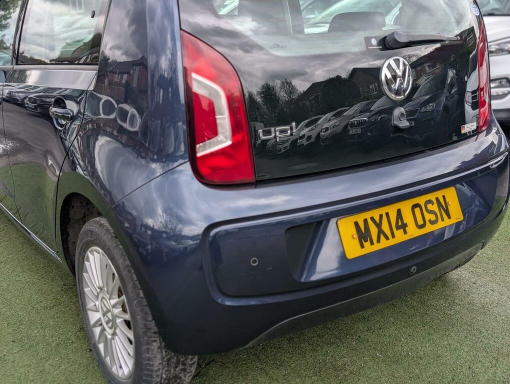 Volkswagen Up Hatchback White #34