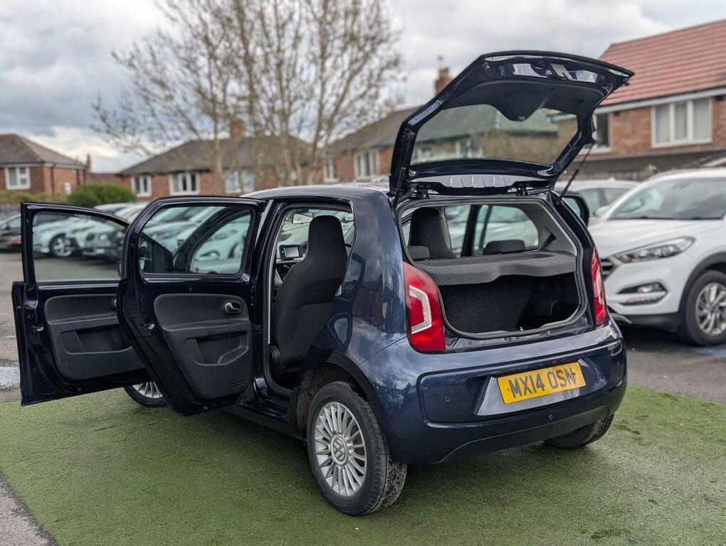Volkswagen Up Hatchback White #2