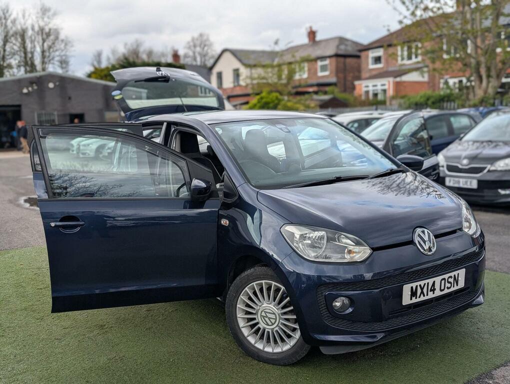 Volkswagen Up Hatchback White #35