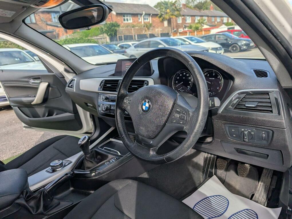 BMW 1 Series Hatchback 1.5 116D Se Business Euro 6 Ss 2 YB67UKR White #2
