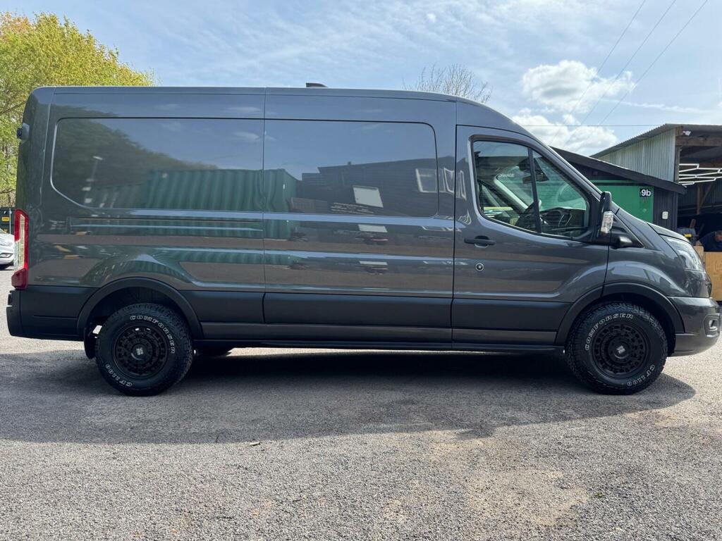 Ford Transit Custom Panel Van 2.0 350 Ecoblue Limited Fwd L3 H2 E WN74PZT Grey #2