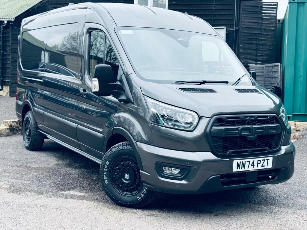 Ford Transit Custom Panel Van 2.0 350 Ecoblue Limited Fwd L3 H2 E WN74PZT Grey