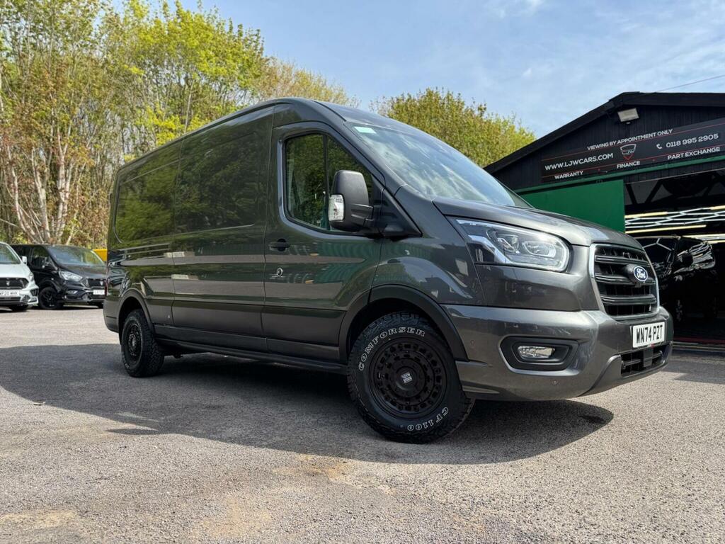 Ford Transit Custom Panel Van 2.0 350 Ecoblue Limited Fwd L3 H2 E WN74PZT Grey #4