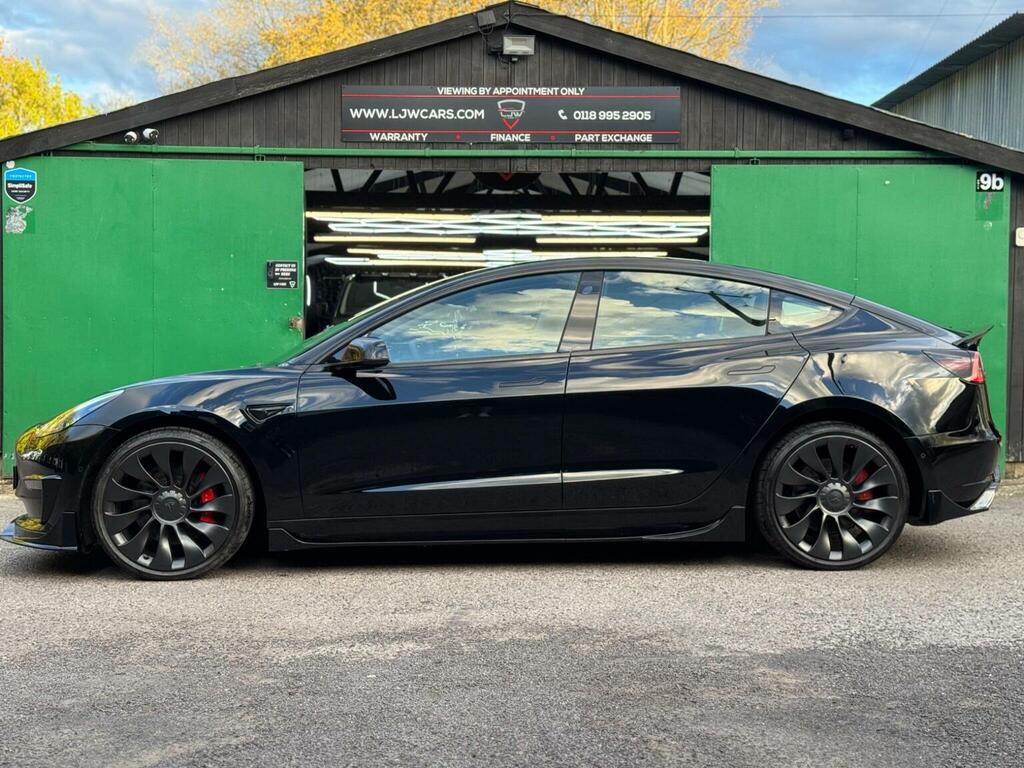 Tesla Model 3 Saloon Dual Motor Performance 4Wde Per YF71HHO Black #4