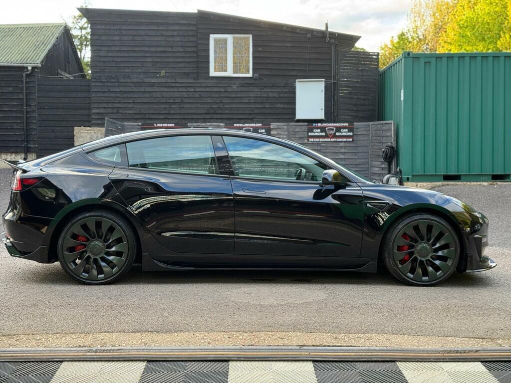 Tesla Model 3 Saloon Dual Motor Performance 4Wde Per YF71HHO Black #3
