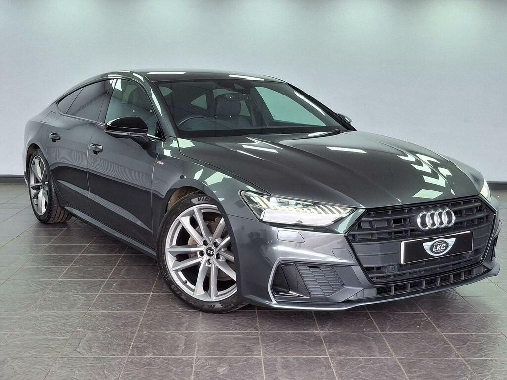 Audi A7 Hatchback 2.0 Tdi 40 Black Edition Sportback S Tro CU22UBJ Grey #5