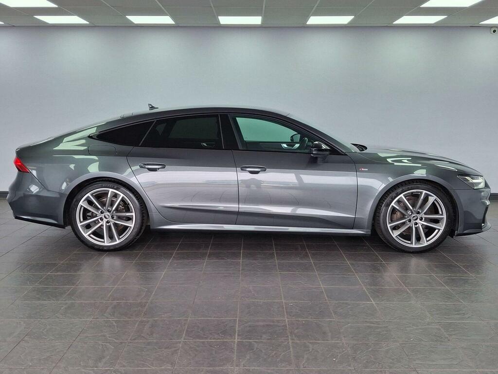 Audi A7 Hatchback 2.0 Tdi 40 Black Edition Sportback S Tro CU22UBJ Grey #4