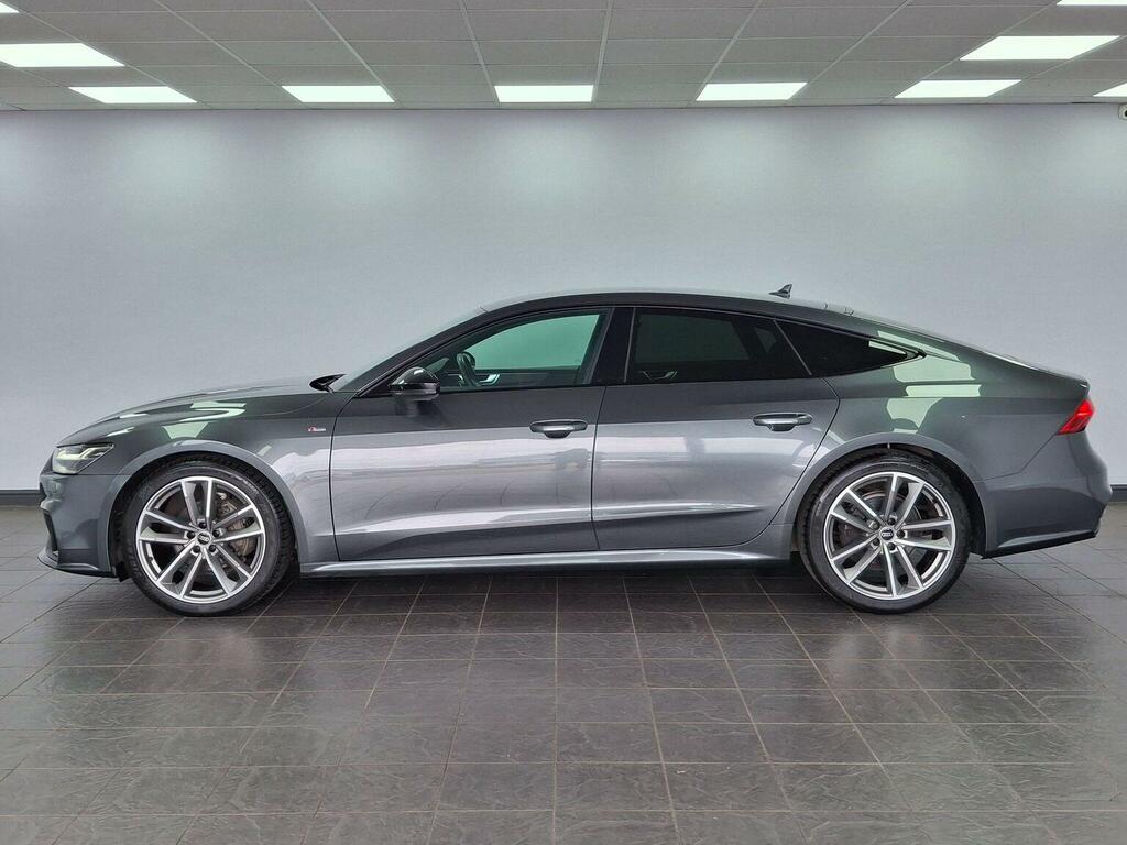 Audi A7 Hatchback 2.0 Tdi 40 Black Edition Sportback S Tro CU22UBJ Grey #2